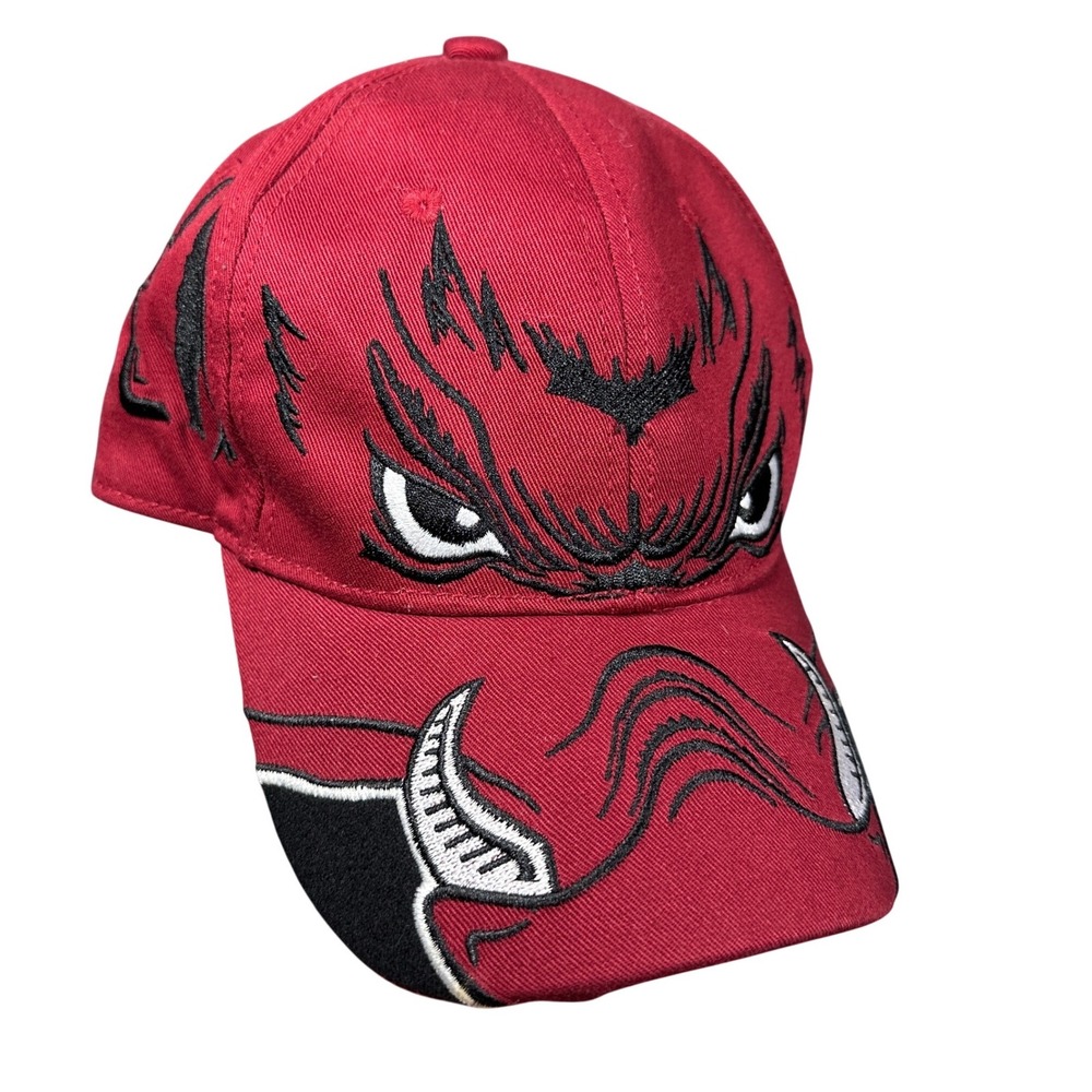Arkansas Razorbacks Full Pig Face Logo Hat Tail Gate'n Vintage RARE 90s's AOP